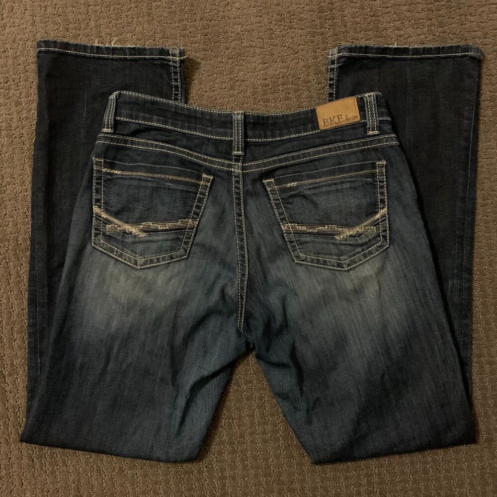 BKE Denim Boot Cut Stretch Jeans, Size 28L